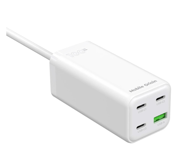 Mobile Origin GaN 100W Compact MultiHub Charger PW18 3x USB-C + USB-A - 1363038 - zdjęcie 3
